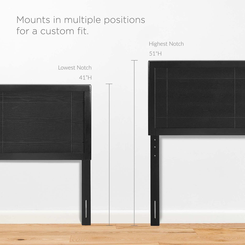 Archie Wood Twin Headboard by Modway
