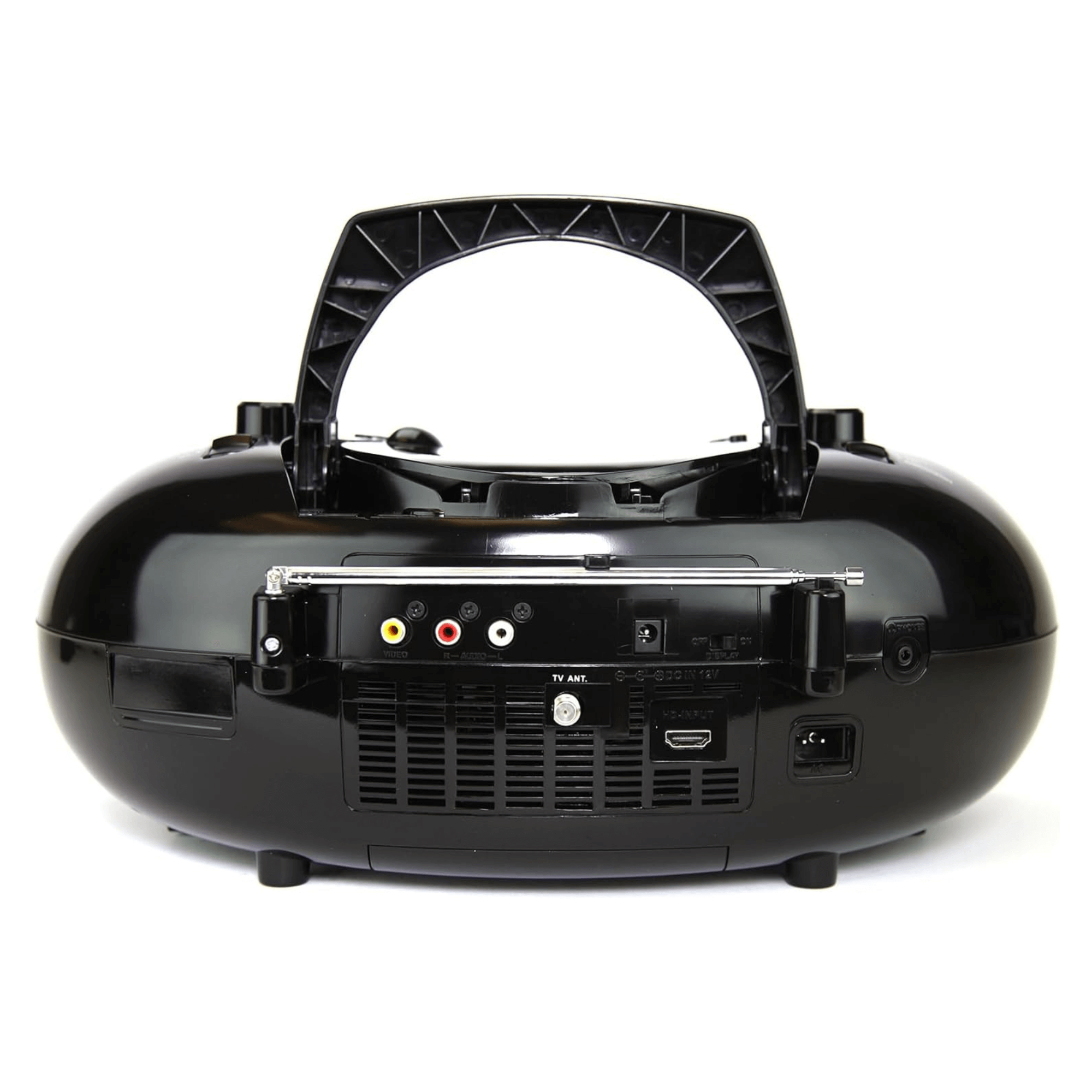 Emerson 7" Bluetooth TV DVD Boombox Black - Refurbished