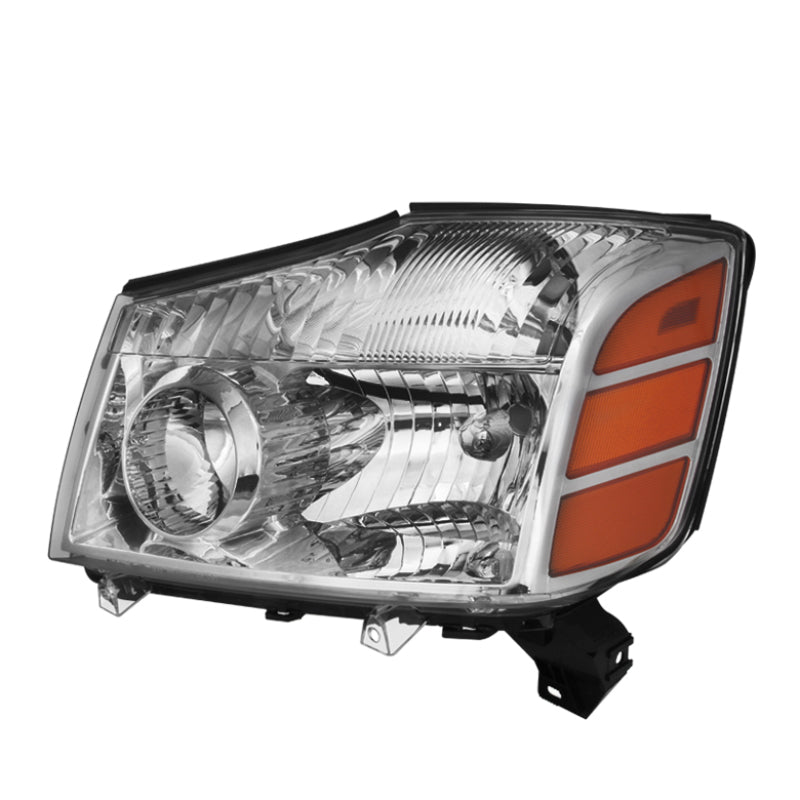 SPYDER Xtune Nissan Titan 04-14 (04-07 OE Style ) / Armada 04-07 OEM Head Light Left HD-JH-NTI04-OEM-L 5077066