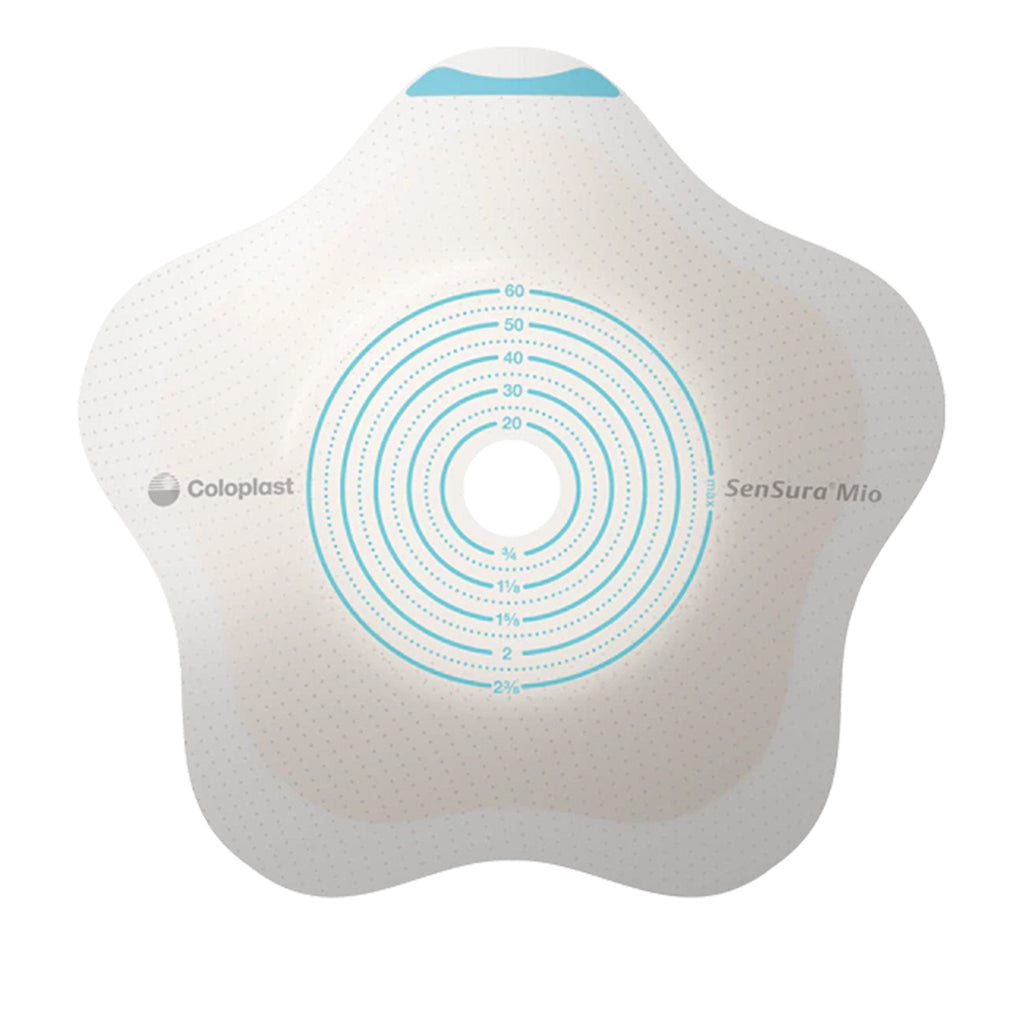 SenSura® Mio Convex Flip Ostomy Barrier, 30 mm Stoma Opening, Red Match 18512