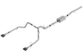Borla 19 Chevrolet Silverado/GMC Sierra 1500 6.2L SS ATAK Catback Exhaust - Black Chrome Tips 140776BC