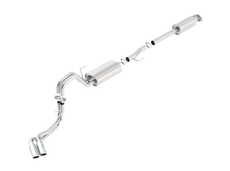 Borla 15-16 Ford F-150 3.5L EcoBoost Ext. Cab Std. Bed Catback Exhaust S-Type Truck Side Exit 140618