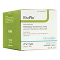RiteFix™ Nonwoven Dressing Retention Tape, 4 Inch x 11 Yard, White 68411