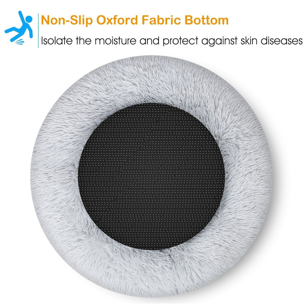Pet Dog Bed Soft Warm Fleece Puppy Cat Bed Dog Cozy Nest Sofa Bed Cushion For S/M Dog