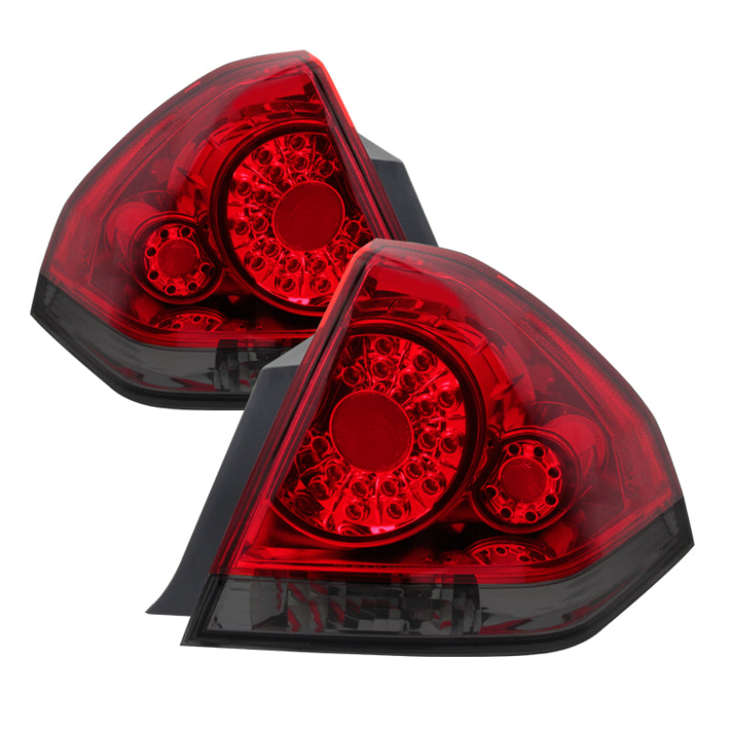 SPYDER Xtune Chevy Impala 06-13 LED Tail Lights Red Smoked ALT-JH-CIM06-LED-RS 9031908