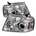 SPYDER Ford F150 04-08 Projector Headlights Version 2 CCFL Halo LED Chrm PRO-YD-FF15004-CCFL-G2-C 5030092