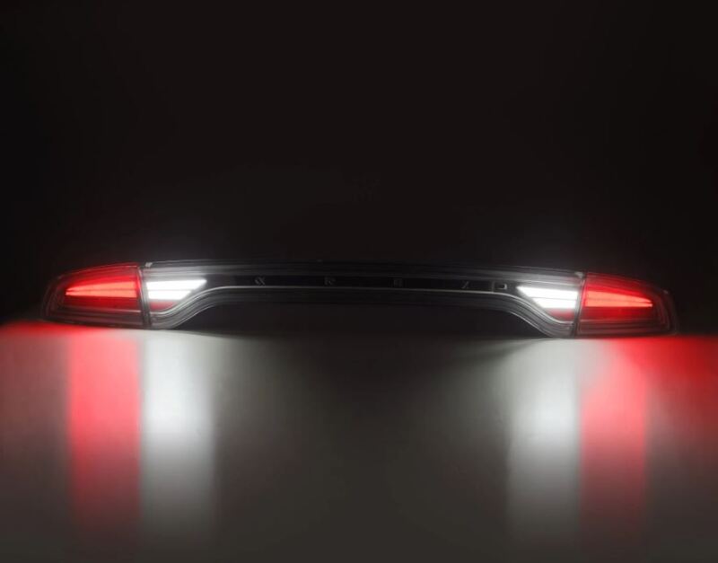 AlphaRex 15-23 Dodge Charger NOVA-Series Prismatic LED Tail Lights Black 642010 *Discontinued