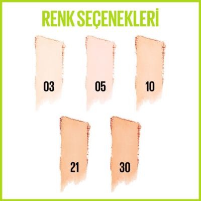 Maybelline Superstay: 24H Hybrid Powder Foundation - Vegan, Water Resistant, Matte Finish & Flawless Coverage