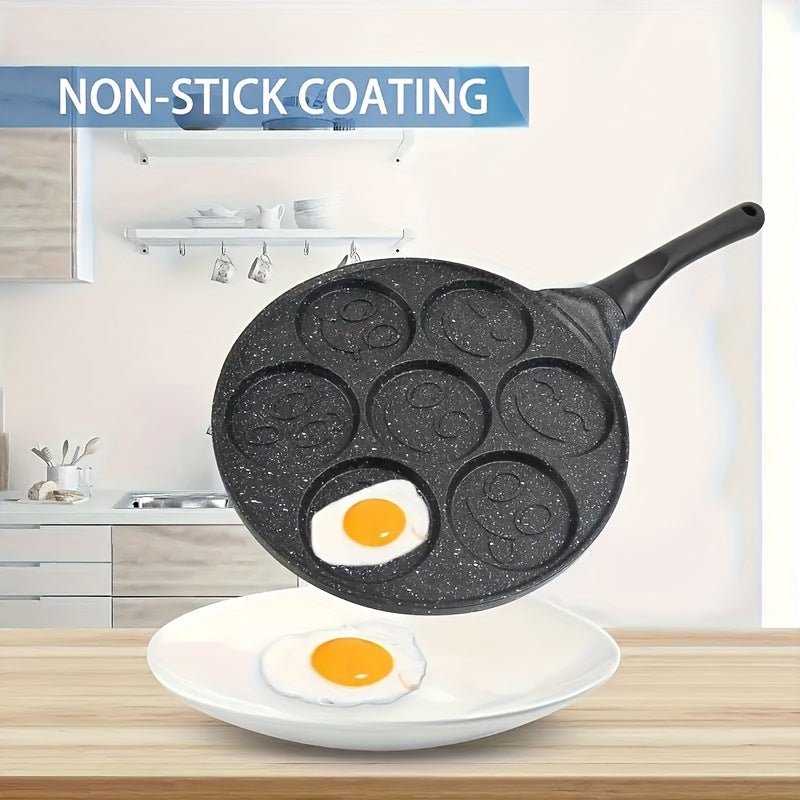 7 - Cup Nonstick Pancake & Waffle Maker Pan Easy Breakfast - PhishStones Products
