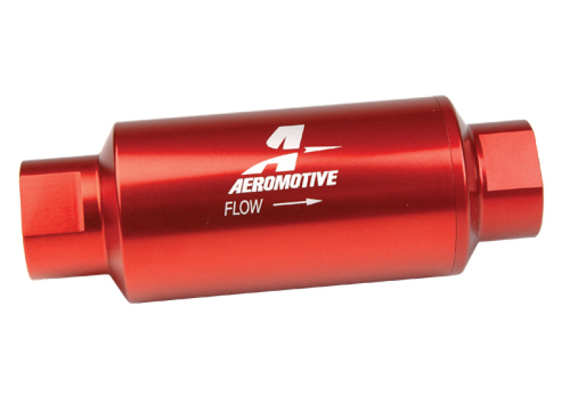 Aeromotive 10 Micron, ORB-10 Red Fuel Filter