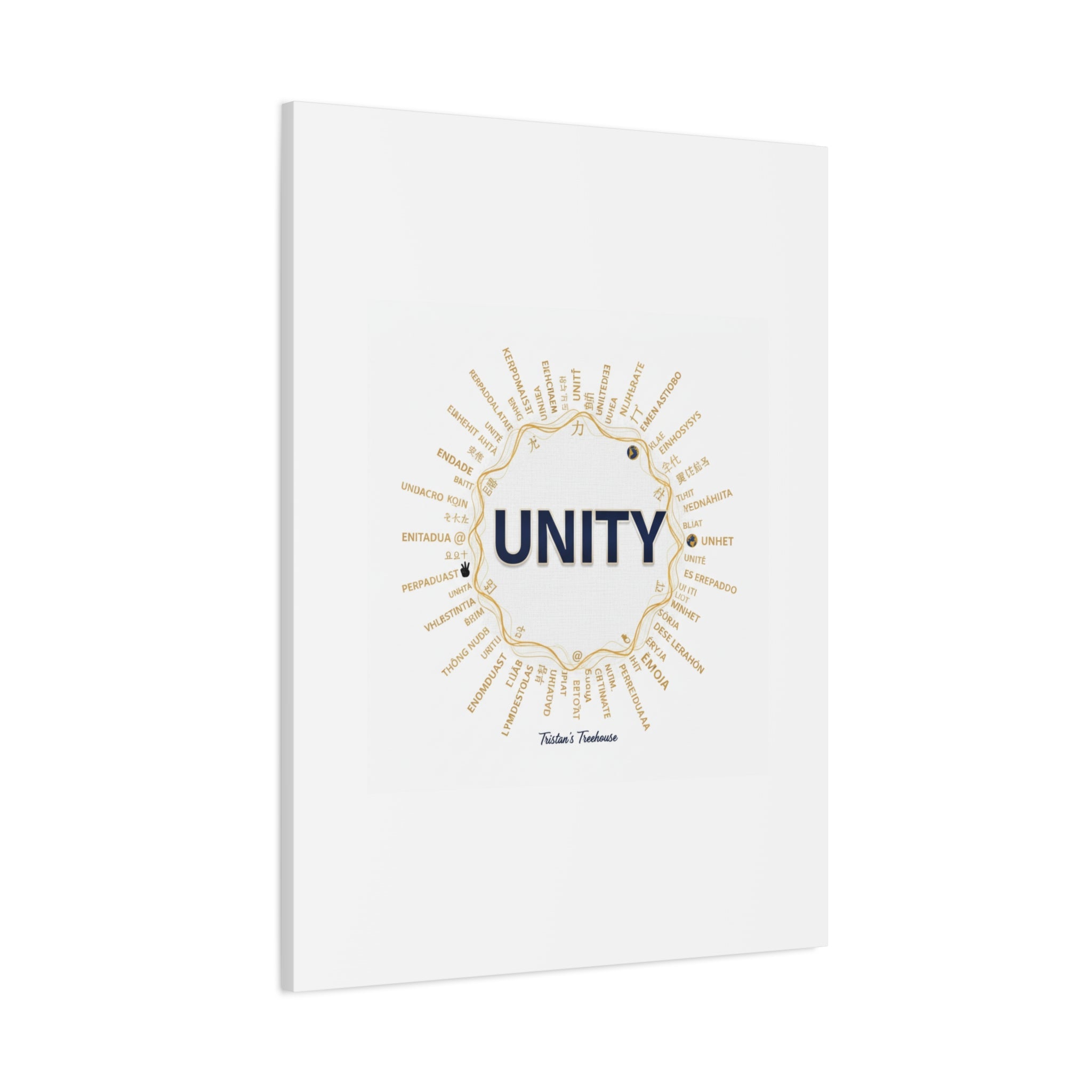 UNITY Canvas, Matte Stretched 1.25" | Dry January sober curious decor