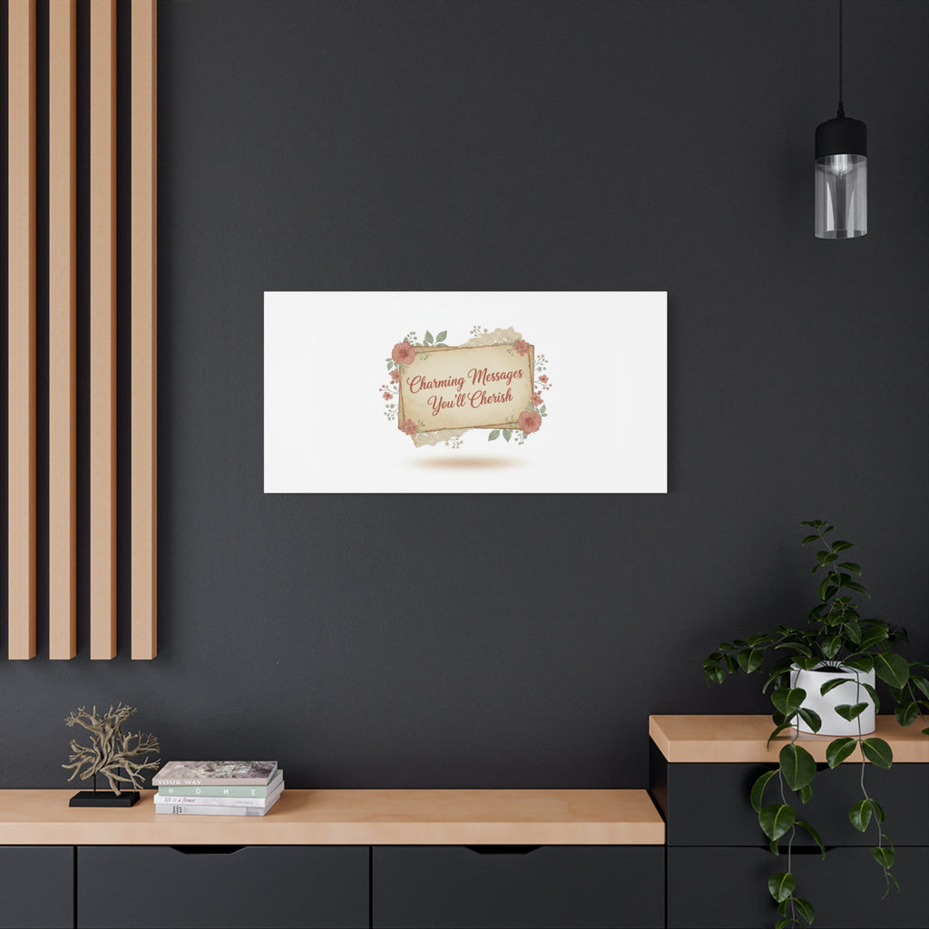 Love Letter Collage Canvas, Vintage Letter Art, Wax Seal Romance Print
