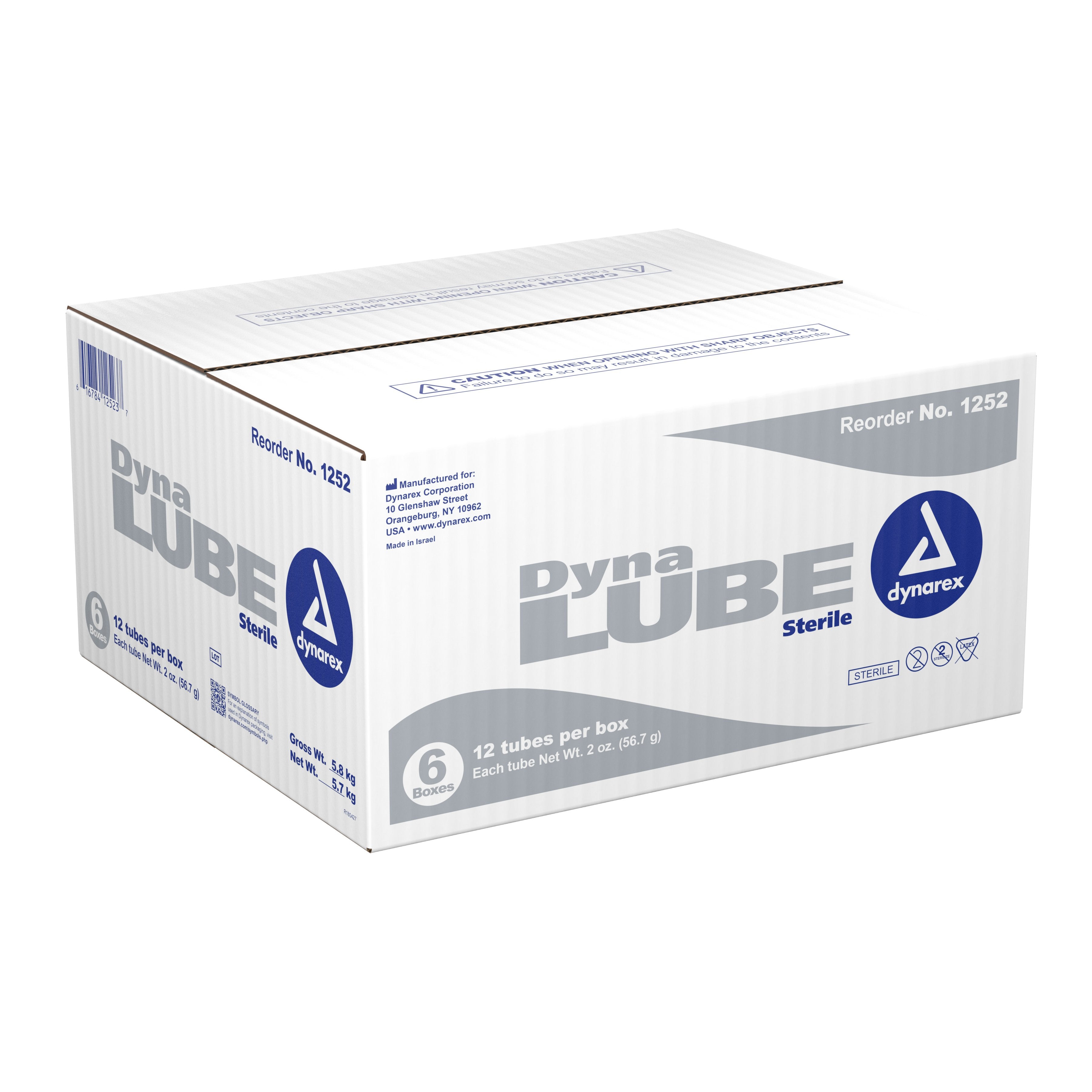 DynaLube Lubricating Jelly, 2-ounce tube 1252