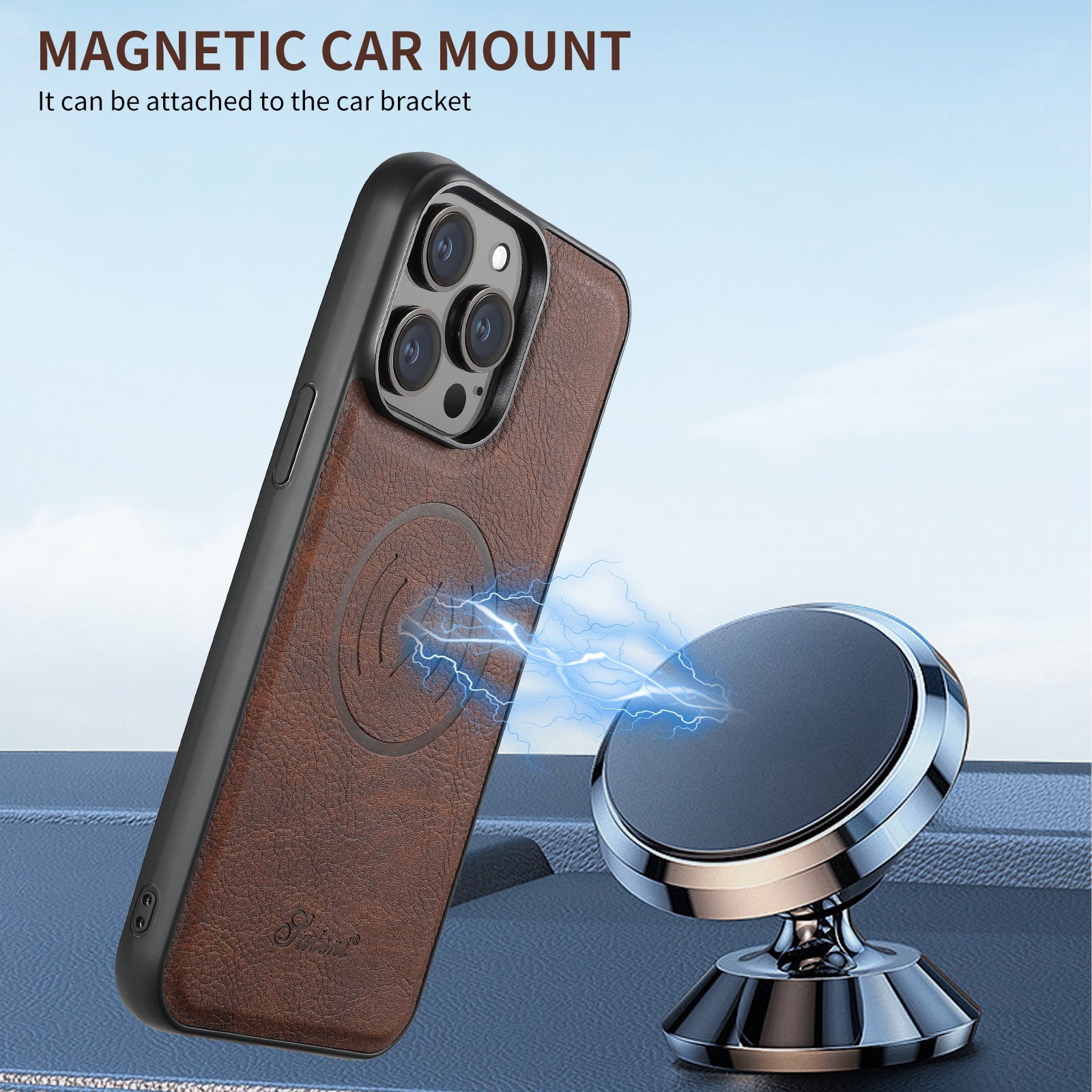 Compatible With The S26 Two-in-one Phone Case And Magnetic Card Holder
