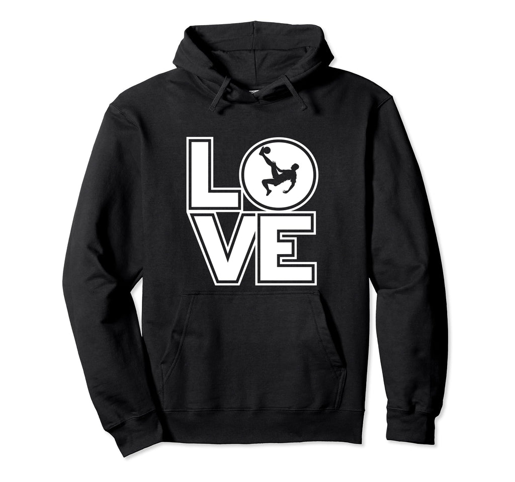 Soccer Love Funny Soccer Player Hoodie - Aesthetic Graphic Men Women