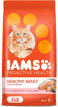 IAMS Proactive Health Adult Healthy Dry Cat Food with Real Salmon, 7 lb. Bag
