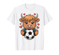 Funny Soccer Heifer Just Who Loves T-Shirt - Trendy Graphic Men Women