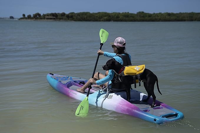 Perception Hi Life 11 | Sit on Top Kayak for Adults | Hybrid SUP Stand up Paddle Board Kayak | 11'