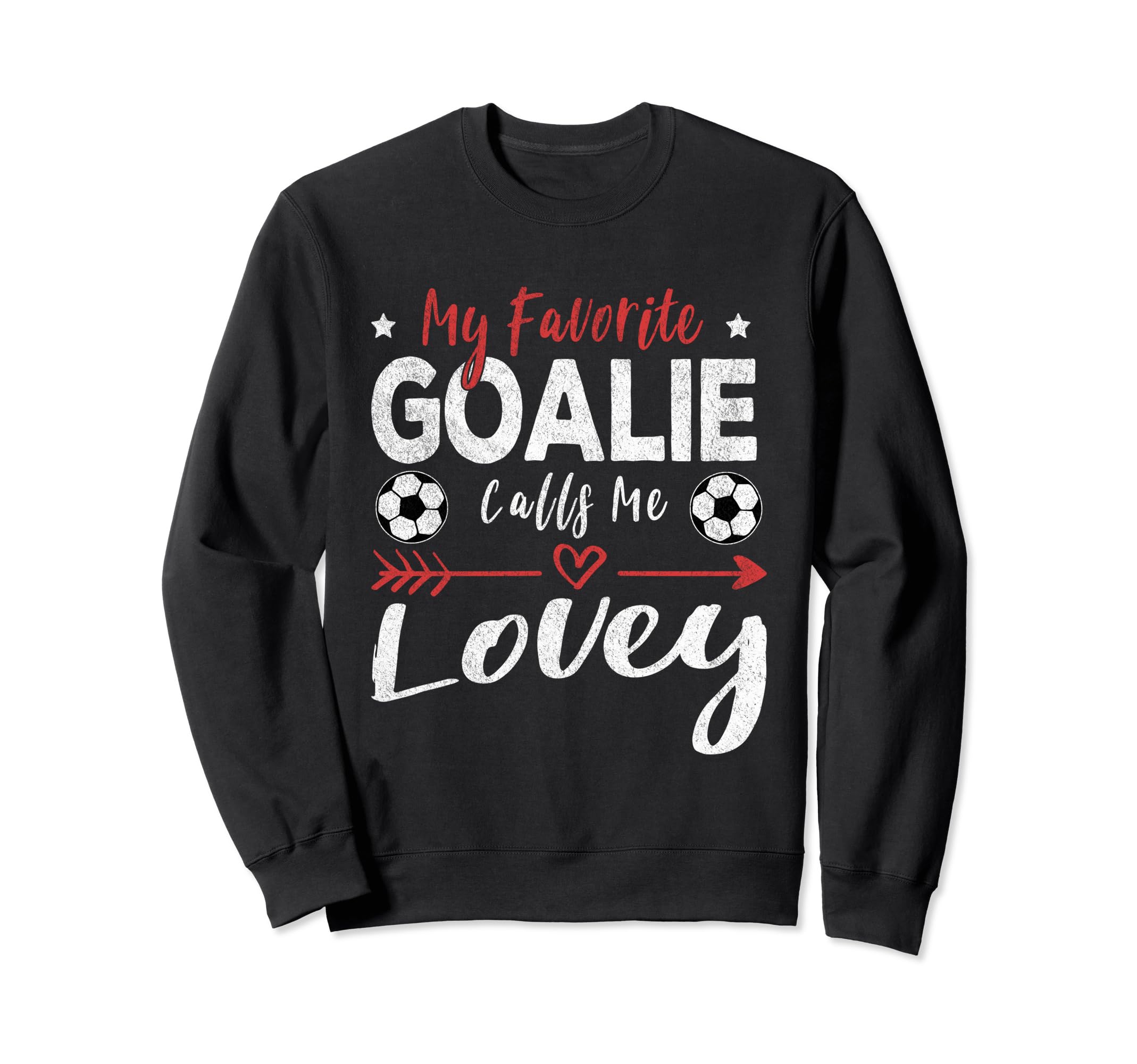 Funny Soccer Goalie Goalkeeper Mom Sweatshirt - Unique Graphic for Adults