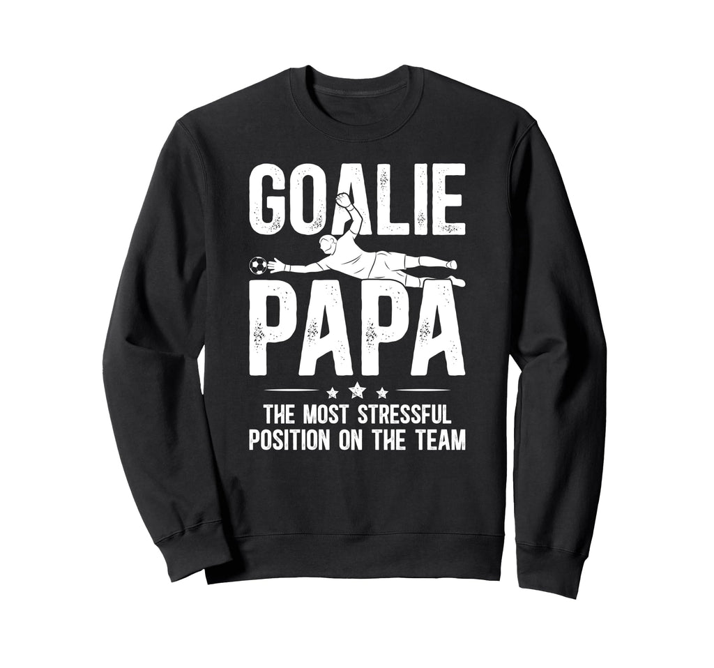 Soccer Goalie Papa Definition Sweatshirt - Fun Novelty Design for Adults