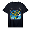 Menorah Soccer Player Hanukkah Chanukah T-Shirt - Graphic Print for Adults