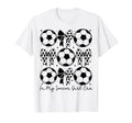 My Soccer Era Bow Soccer Player T-Shirt - Trendy Graphic Unisex