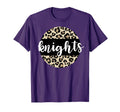 Leopard Knights Team Mascot School T-Shirt - Aesthetic Graphic Unisex