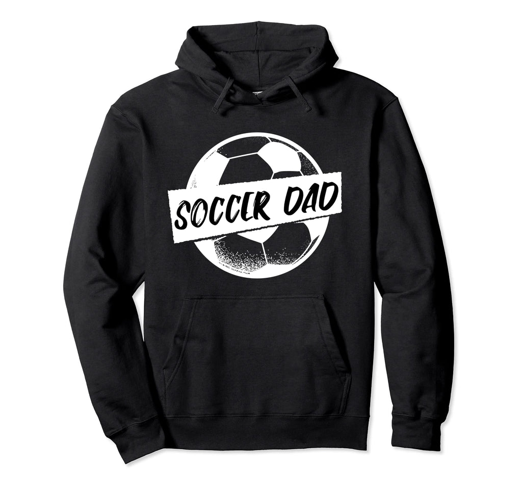 Soccer Dad Fathers Day Soccer Lover Daddy Hoodie - Custom Art Print Unisex