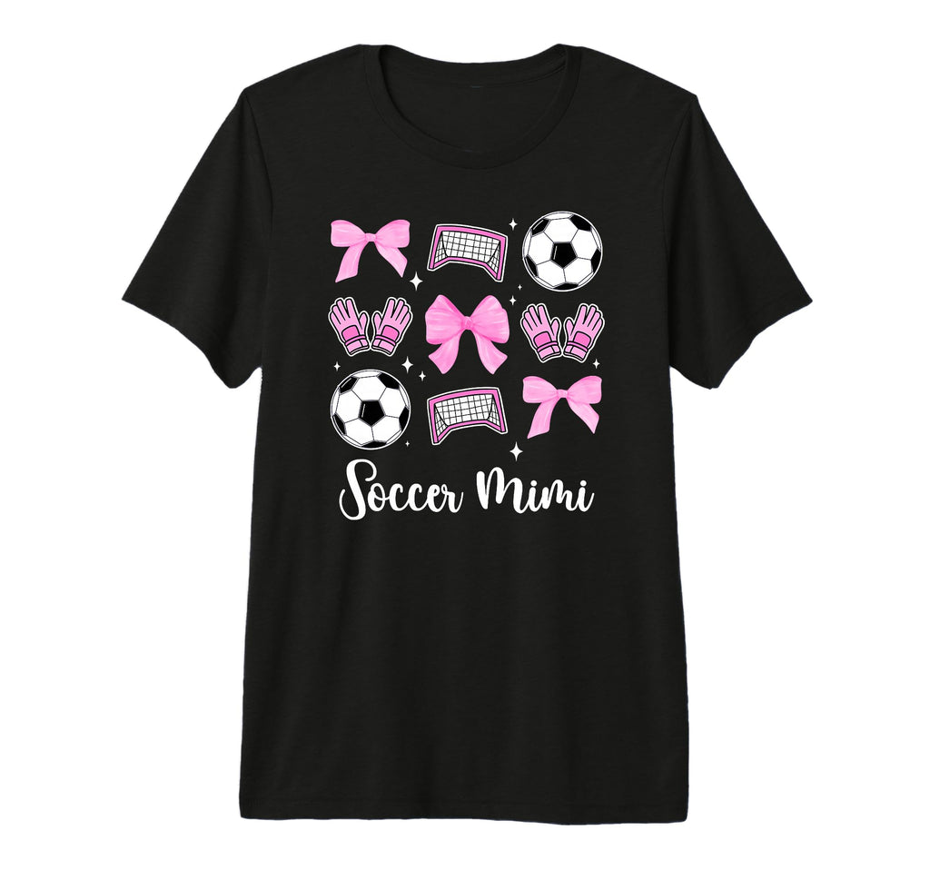 Soccer Mimi Coquette Mimi Soccer Player T-Shirt - Trendy Graphic Men Women