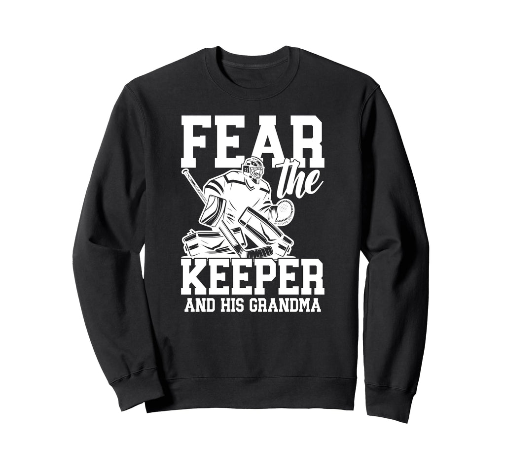 Funny Hockey Keeper Grandma Hockey Sweatshirt - Streetwear Style Men Women