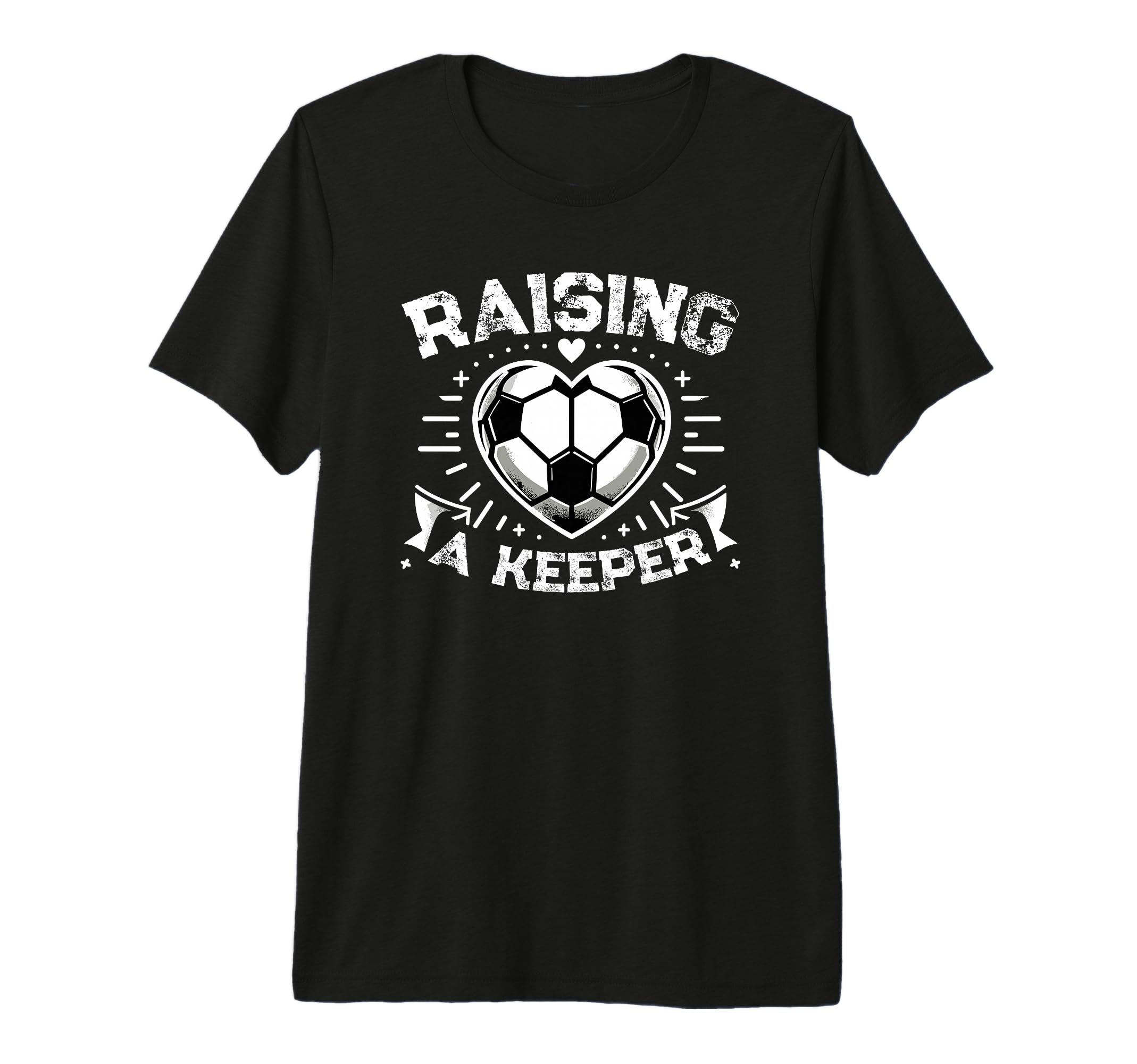 Raising Keeper Goalie Soccer T-Shirt - Fun Novelty Design Men Women