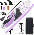 10' Inflatable Stand Up Paddle Board, Ultra-Light Wide Yoga Board for All Skill Levels with Premium SUP Paddleboard Accessories, 84L Waterproof Bag, Non-Slip Comfort Deck for Youth & Adults