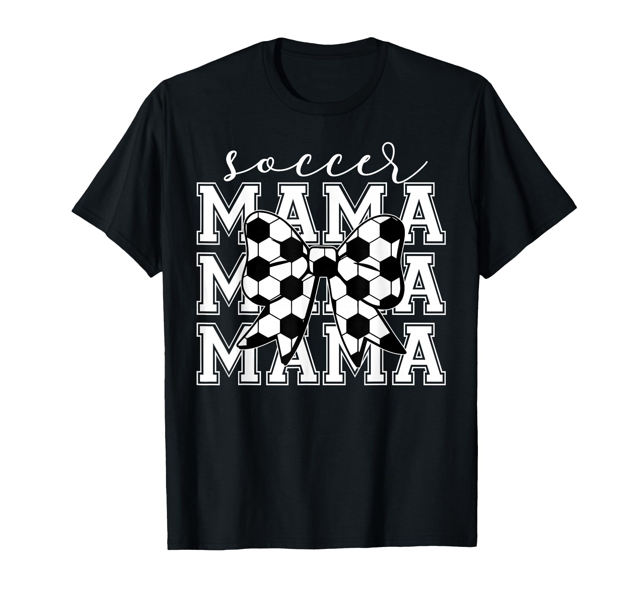 Soccer Mama Groovy Soccer Softball Mom T-Shirt - Novelty Apparel for Adults