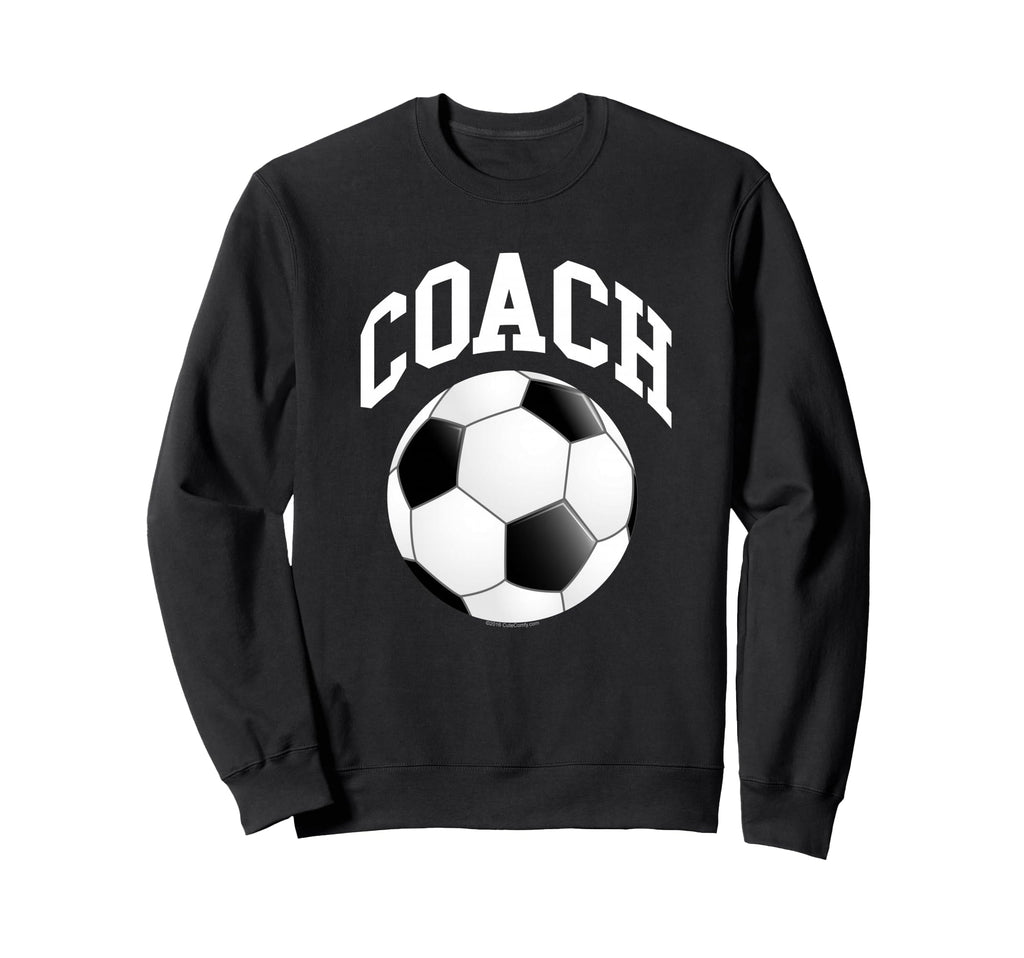 Soccer Coach Sweatshirt - Graphic Print Men Women