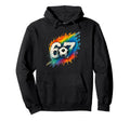 67 Soccer Six Seven 6 7 Meme 67 Hoodie - Custom Art Print Unisex
