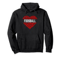 Foosball Love Foosball Player Heart Table Hoodie - Streetwear Style Unisex