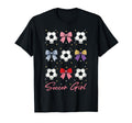 Soccer Bow Soccer T-Shirt - Custom Art Print Men Women