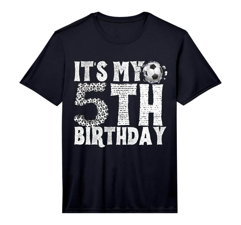 Its My 5Th Birthday Soccer Player 5Th T-Shirt - Unique Graphic for Adults