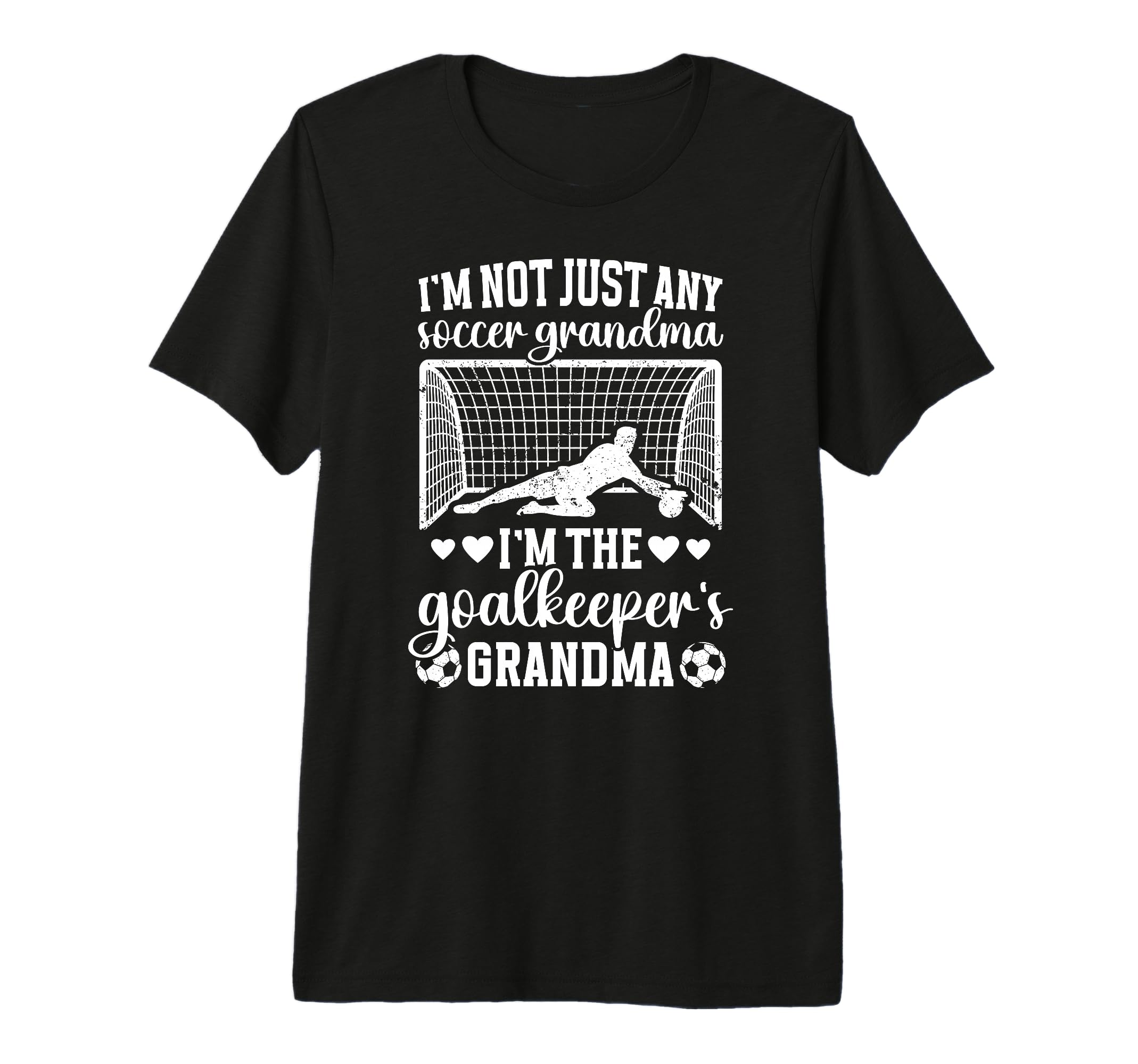 Im Soccer Goalkeeper Grandma Soccer T-Shirt - Custom Art Print for Adults