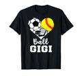 Ball Gigi Funny Soccer Softball Hockey T-Shirt - Minimalist Print Unisex