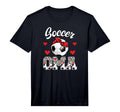 Mens Soccer Oma Leopard Grandma Oma T-Shirt - Minimalist Print Unisex