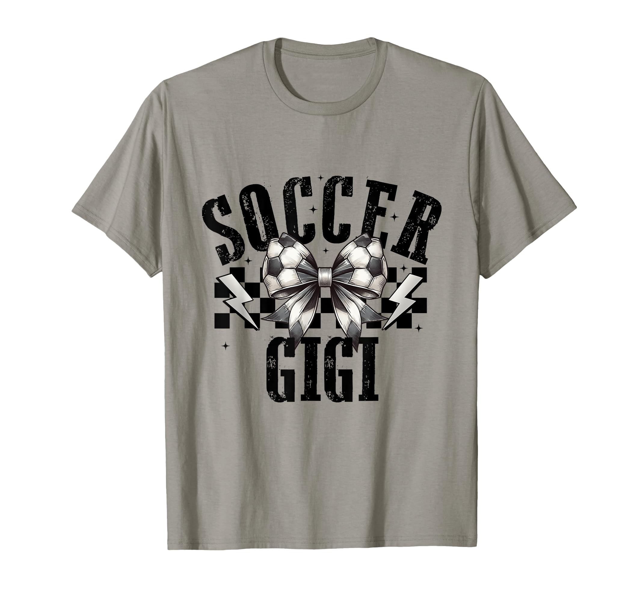 Soccer Gigi Groovy Soccer Coquette T-Shirt - Aesthetic Graphic for Adults