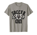 Soccer Gigi Groovy Soccer Coquette T-Shirt - Fun Novelty Design for Adults