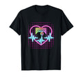 Soccer Heartbeat Football Oldschool T-Shirt - Trendy Graphic Men Women