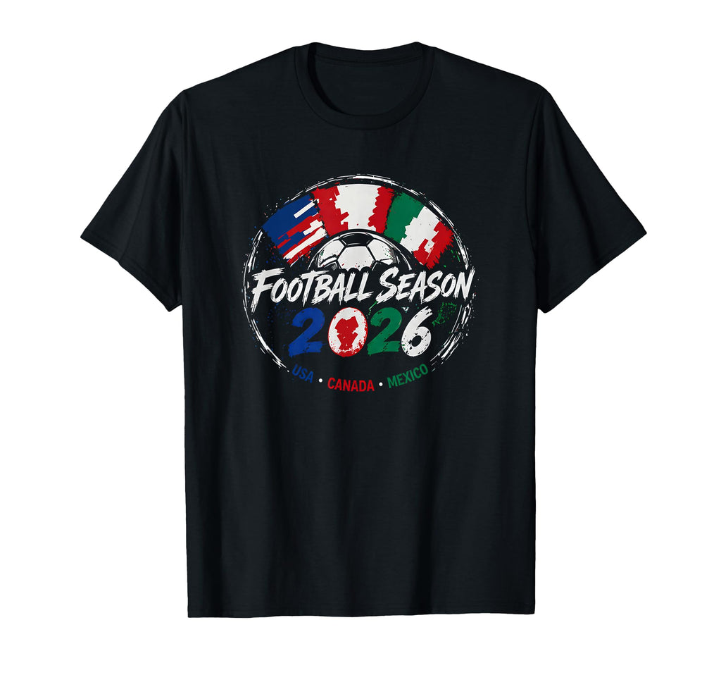 Football Season 2026 International Game T-Shirt - Aesthetic Graphic Unisex