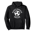 Haines Borough Soccer Distressed 90S Hoodie - Minimalist Print Unisex