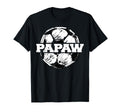 Soccer Papaw Soccer Ball Split Funny T-Shirt - Minimalist Print for Adults