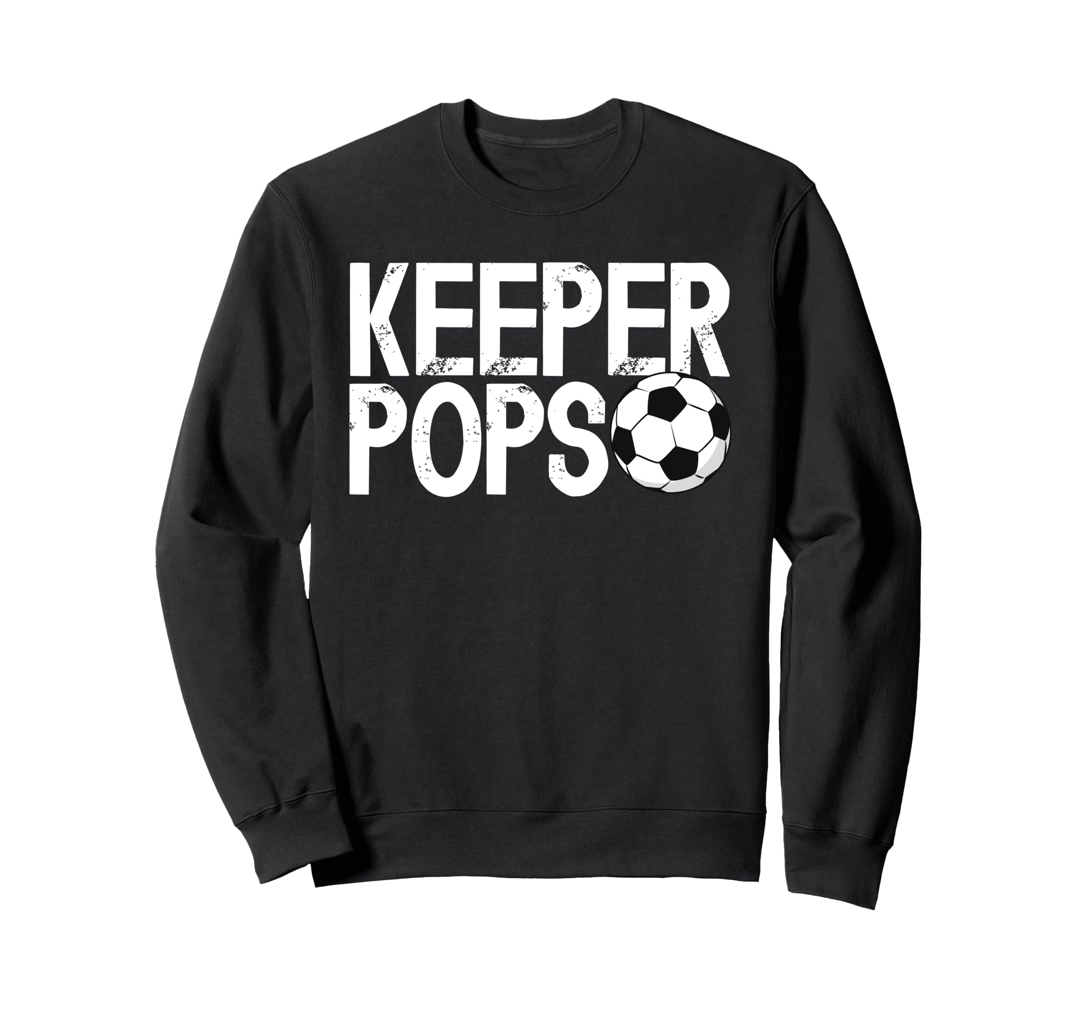 Soccer Keeper Pops Soccer Sweatshirt - Custom Art Print Men Women