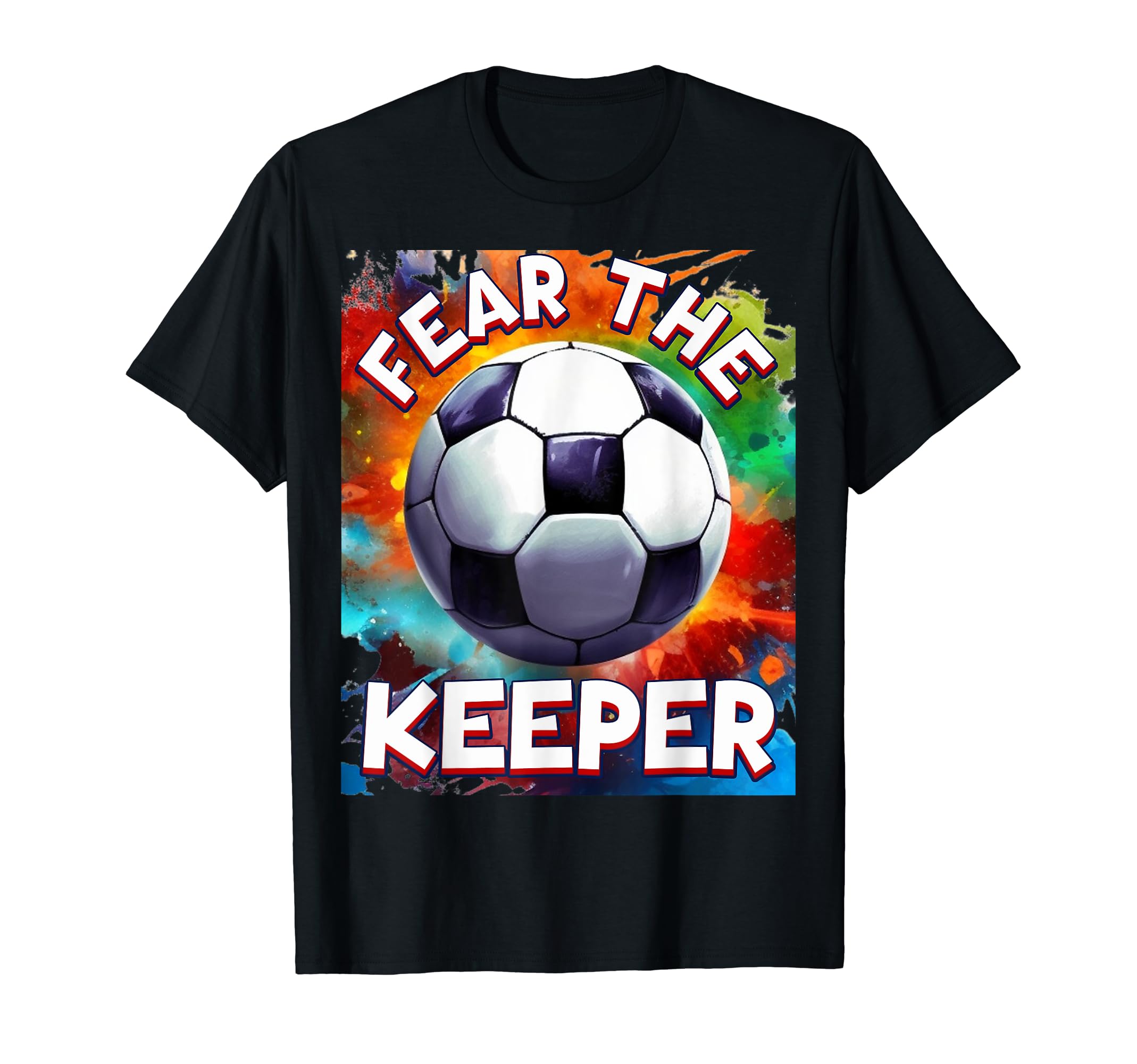 Goalie Soccer Player Goalkeeper Sport T-Shirt - Unique Graphic Unisex