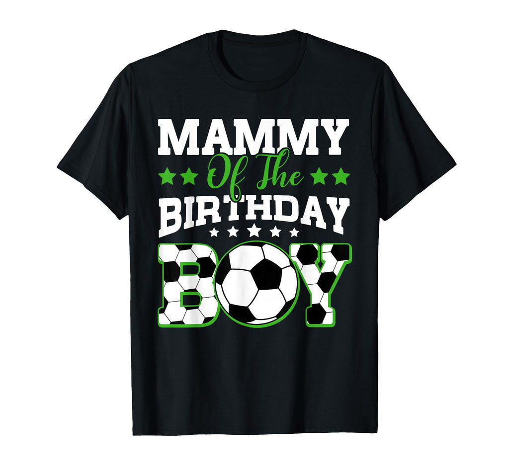 Mammy Birthday Soccer Family Matching T-Shirt - Custom Art Print for Adults